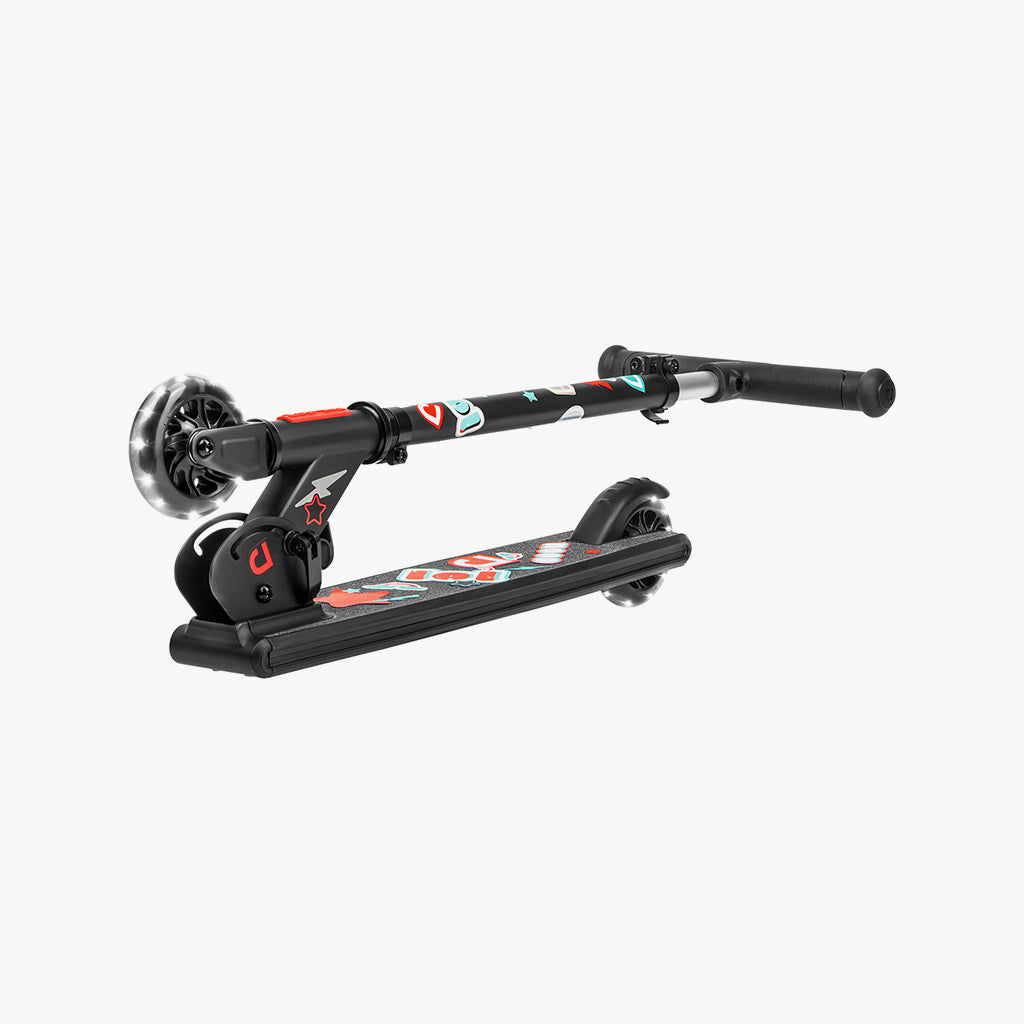 Stixit Kick Scooter for Kids & Adults - Lightweight Folding Scooter with Adjustable Handlebar - Perfect for Commuting, School, or Fun Outdoor Rides