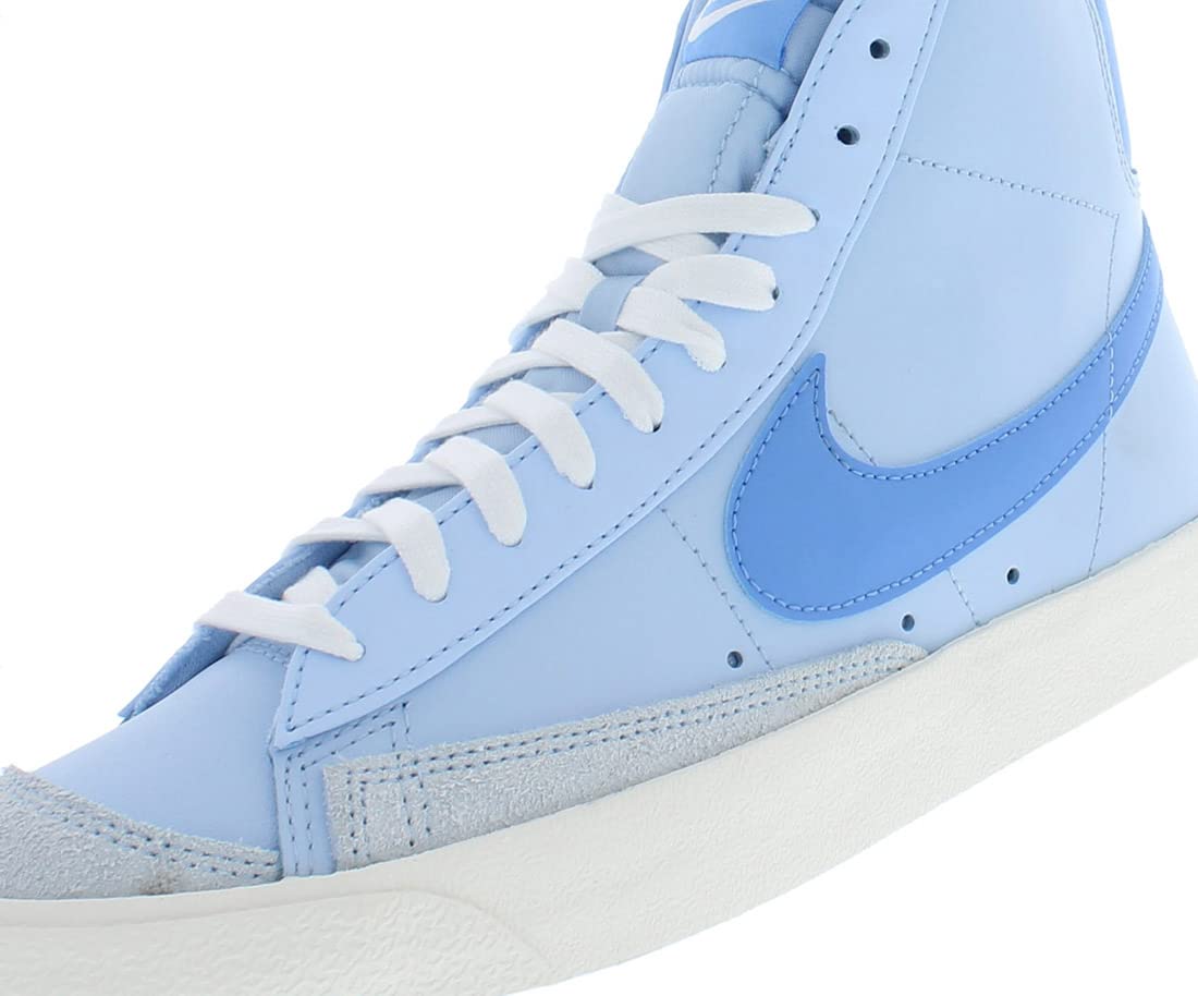 Nike Blazer Mid FD0304 Men's Sneakers - Size 13 Blue/White Basketball Shoes for Casual Wear & Street Style