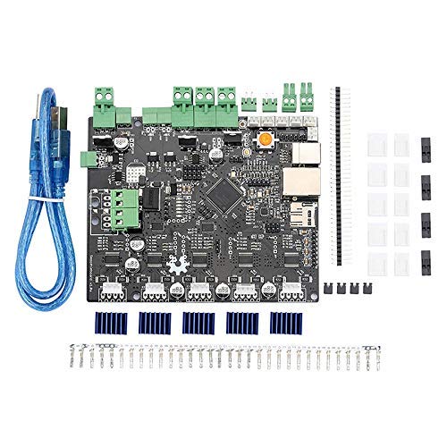 Smoothieboard 5X V1.0 CNC Controller - Open Source 3D Printer Motherboard for Engraving Machines | DIY CNC & 3D Printing Projects | Compatible with Most 3D Printers & CNC Routers | Perfect for Hobbyists, Makers & Small Workshops