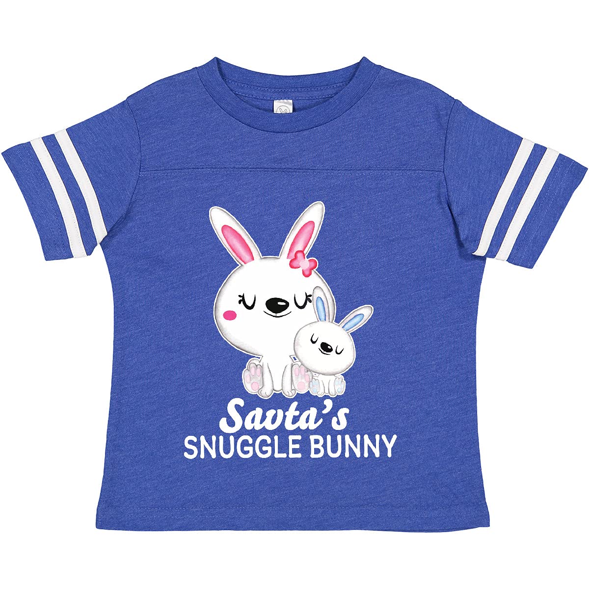 Inktastic Savtas Snuggle Bunny Easter Toddler T-Shirt - Cute Bunny Graphic Tee for Baby Boys & Girls - Perfect for Easter Celebrations, Family Photos & Spring Outings