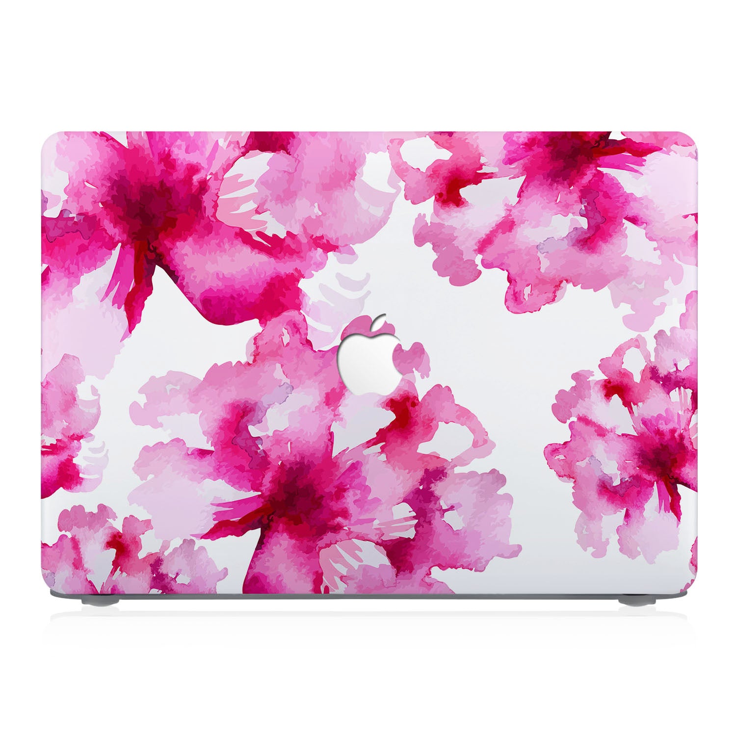 Premium MacBook Case with Watercolor Flower Design - Durable & Stylish Laptop Cover for MacBook Air/Pro - Perfect for Work, Travel & Everyday Use