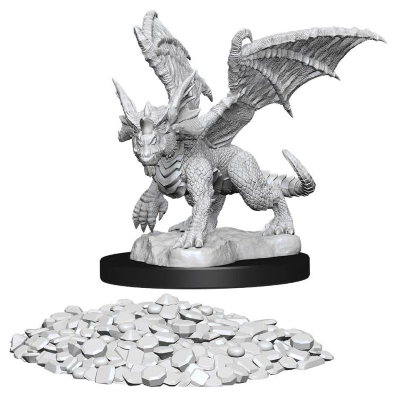 D&D Miniatures - Nolzur's Marvelous Miniatures Blue Dragon Wyrmling for Tabletop RPG & Dungeons & Dragons Gameplay