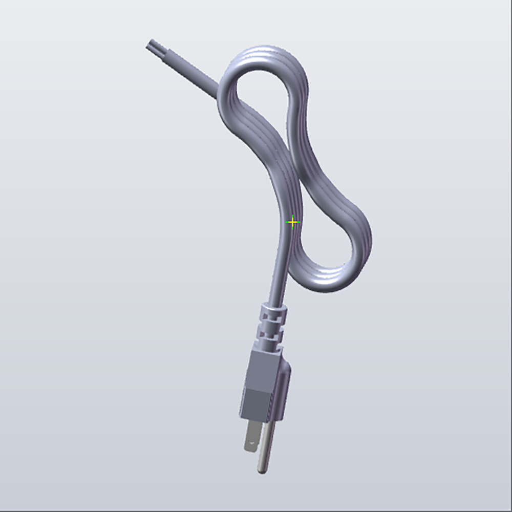 BD1801DS 41 Power Cord - 3 Prong Replacement Power Cable for Electronics, Computers & Office Equipment | Durable & Safe Power Supply Cord for Home & Office Use