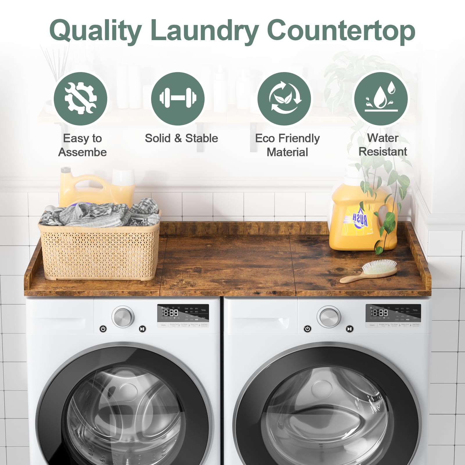 Portable Countertop Washer and Dryer Stand - 27.5