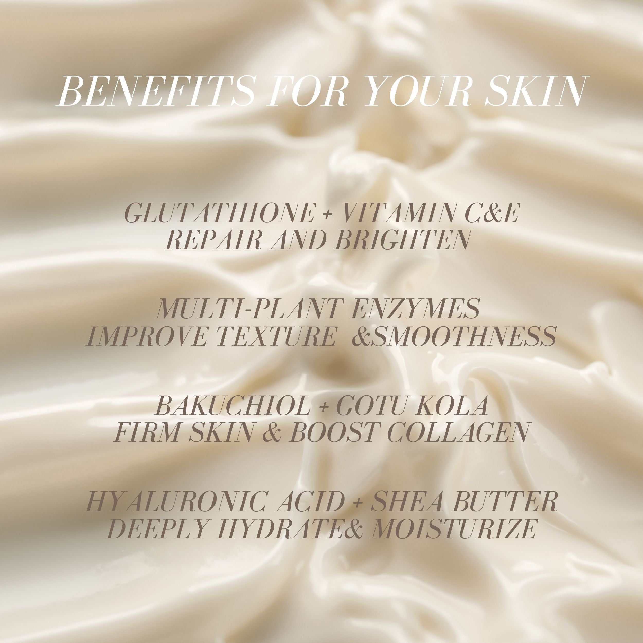 Bakuchiol Body Cream for Smooth & Glowing Skin | Natural Anti-Aging Moisturizer | Perfect for Dry Skin Care & Nighttime Routine