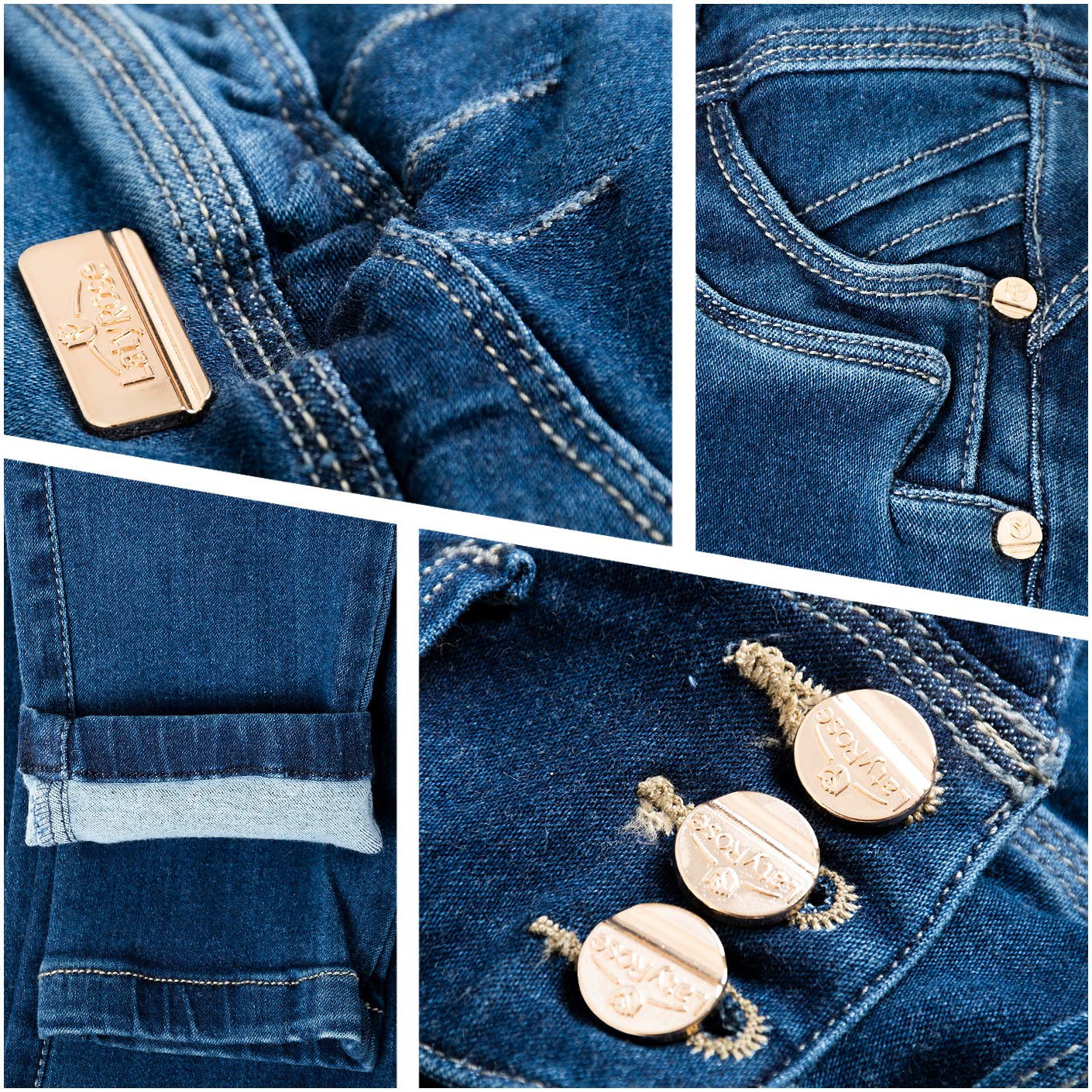 LT.ROSE Butt Lifting Jeans - High Waisted Colombian Pants for Women | Night Out & Date Night