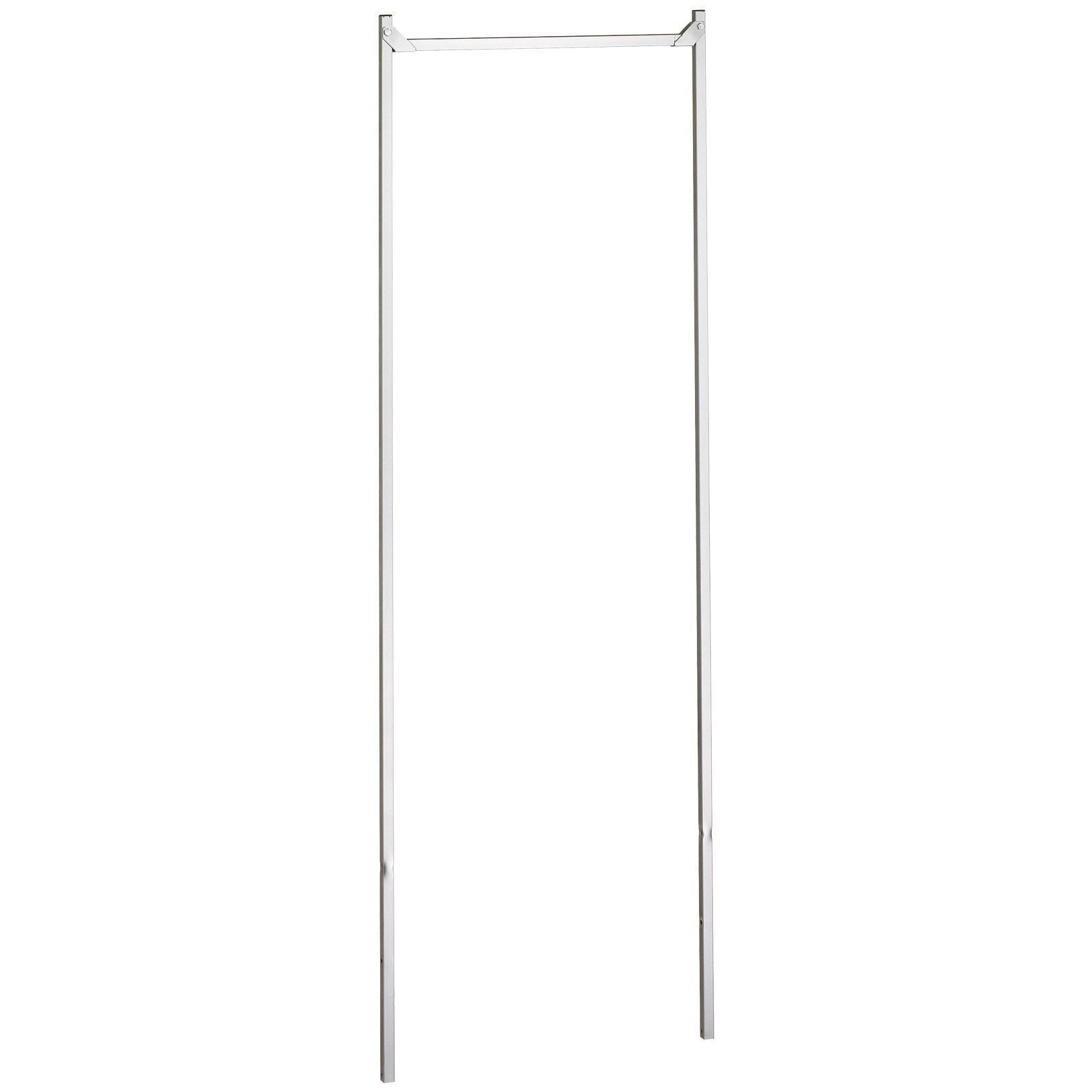 Heavy Duty Double Pole Rack for 300 Series Carts - Perfect for Warehouse Storage, Retail Displays & Industrial Shelving