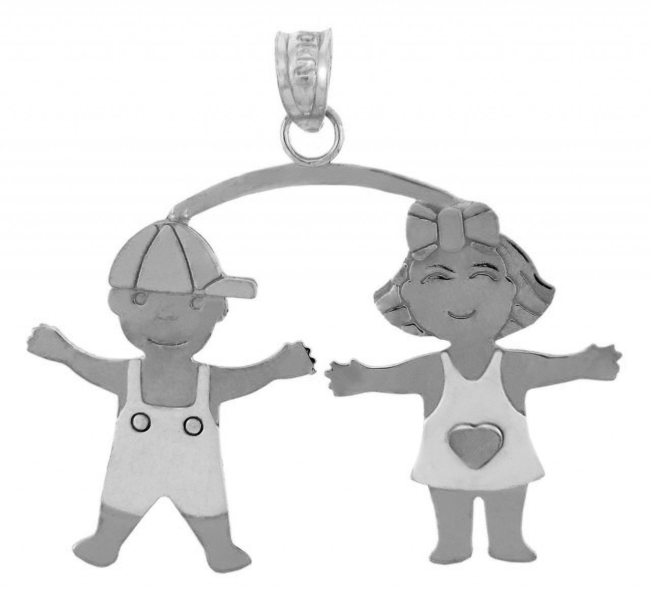 Little Treasures Sterling Silver Baby Charms & Pendant Necklaces for Boys & Girls - Perfect for Christening Gifts, Baby Showers & First Birthday Presents
