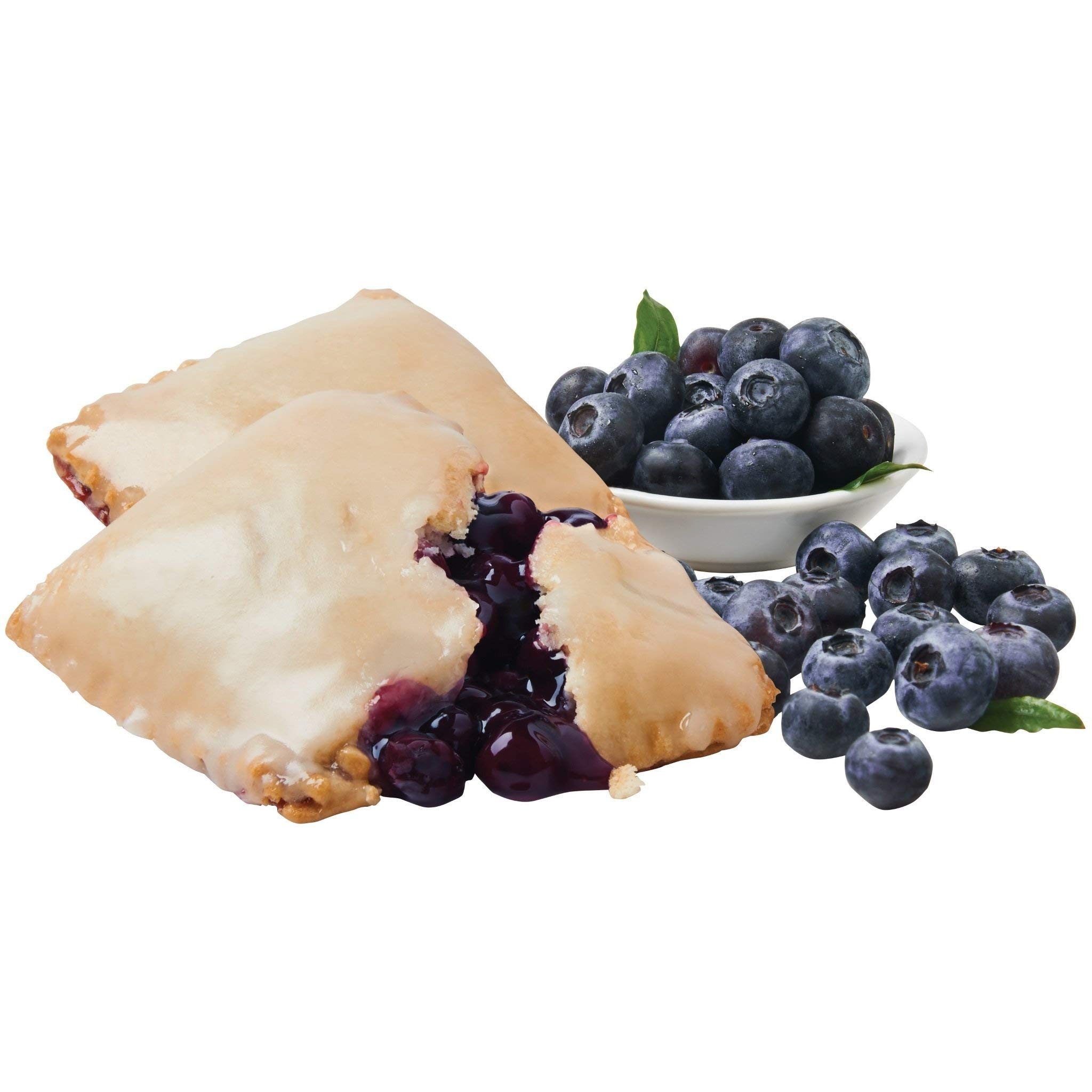 Katz Gluten Free Blueberry Mini Pies - Dairy Free, Nut Free, Soy Free, Kosher Certified (4 Pack, 5.5 oz) - Perfect for Snacks, Desserts & Special Diets