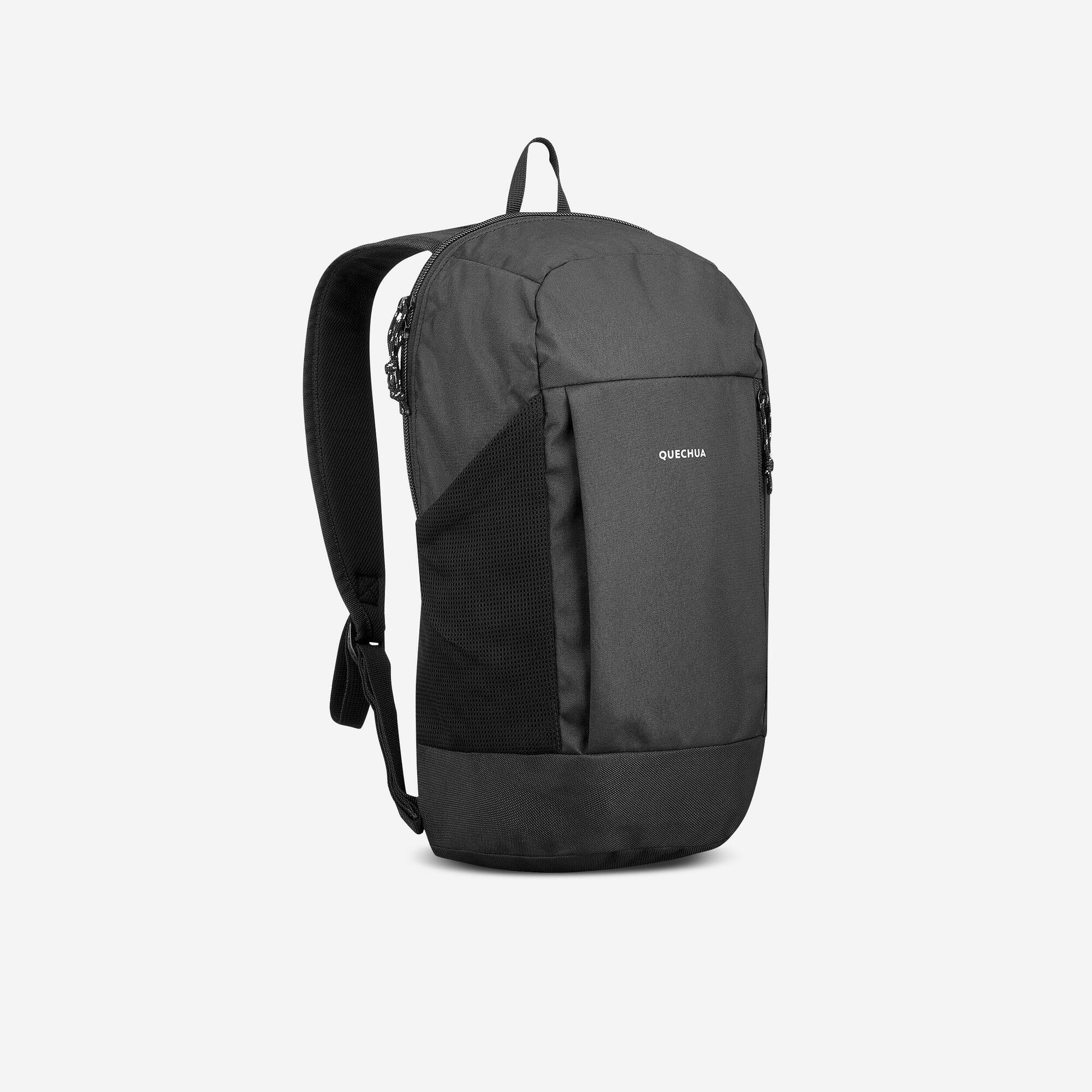 Quechua NH Arpenaz 100 10L Lightweight Hiking Backpack - Water-Resistant Daypack for Outdoor Adventures, Camping & Travel