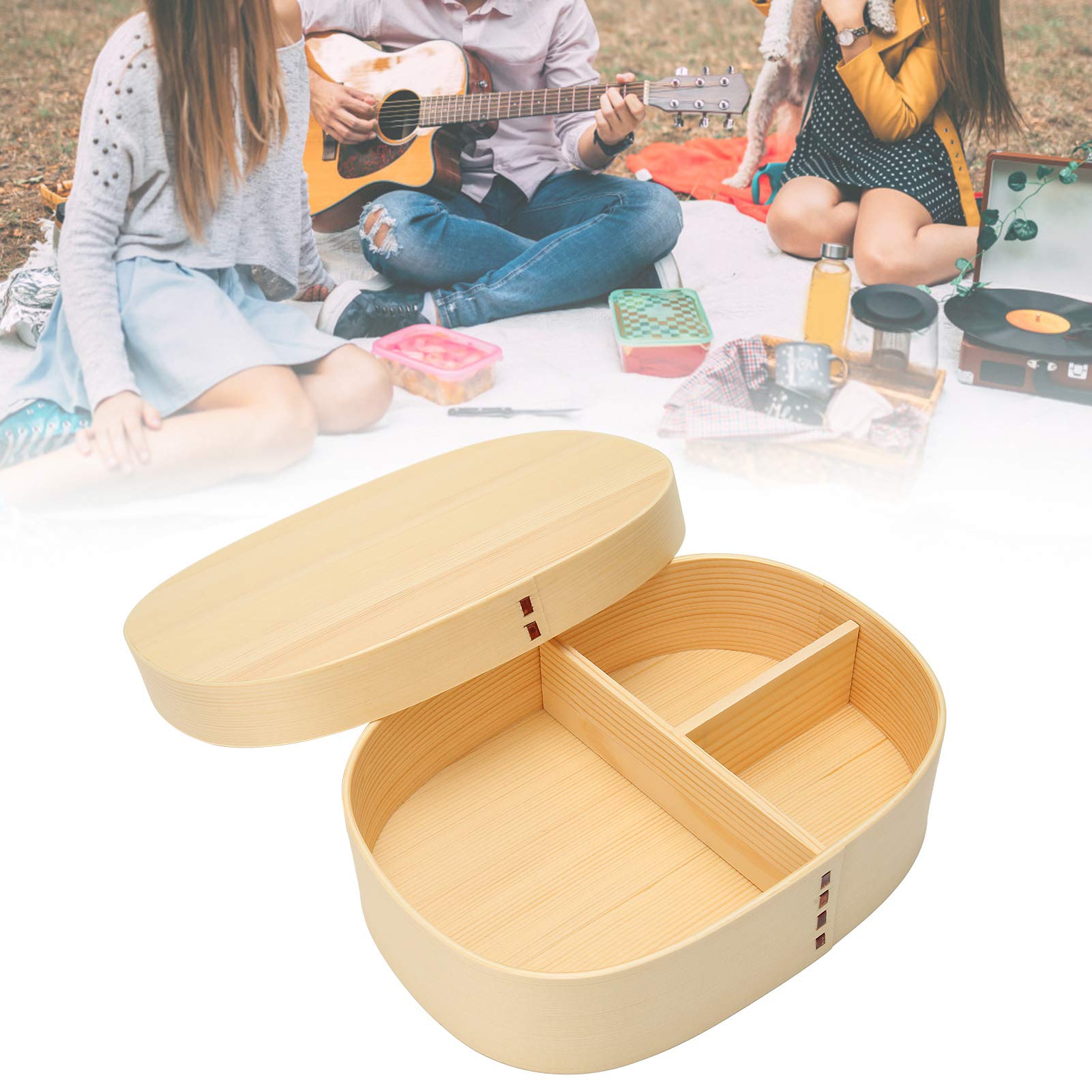 Japanese-Style Insulated Lunch Box - Leakproof Portable Food Storage Container for Office, School & Picnic | BPA-Free Kitchen Accessory for Meal Prep & Travel