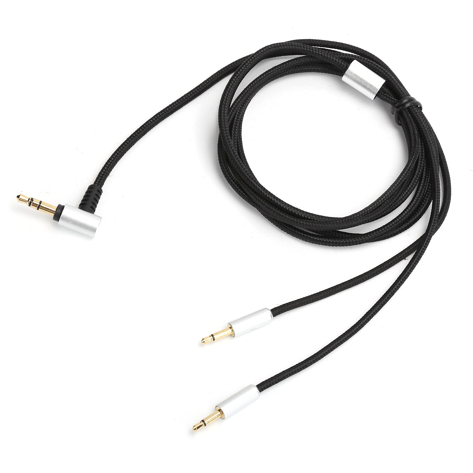 3.5mm Audio Cable - 3.9ft/1.2m Stereo Aux Extension Cord for Headphones | Replacement Cable Compatible with Sennheiser HD202 HD497 HD447 HD212 Pro EH250 EH350 | Perfect for Home Theater, Gaming, Music Studio & Mobile Devices