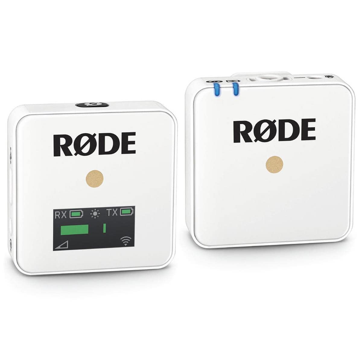 Rode Wireless GO Compact Wireless Microphone System - White | Professional Lavalier Mic for Vlogging, YouTube, Interviews & Live Streaming | Ideal for Content Creators, Podcasters & Filmmakers
