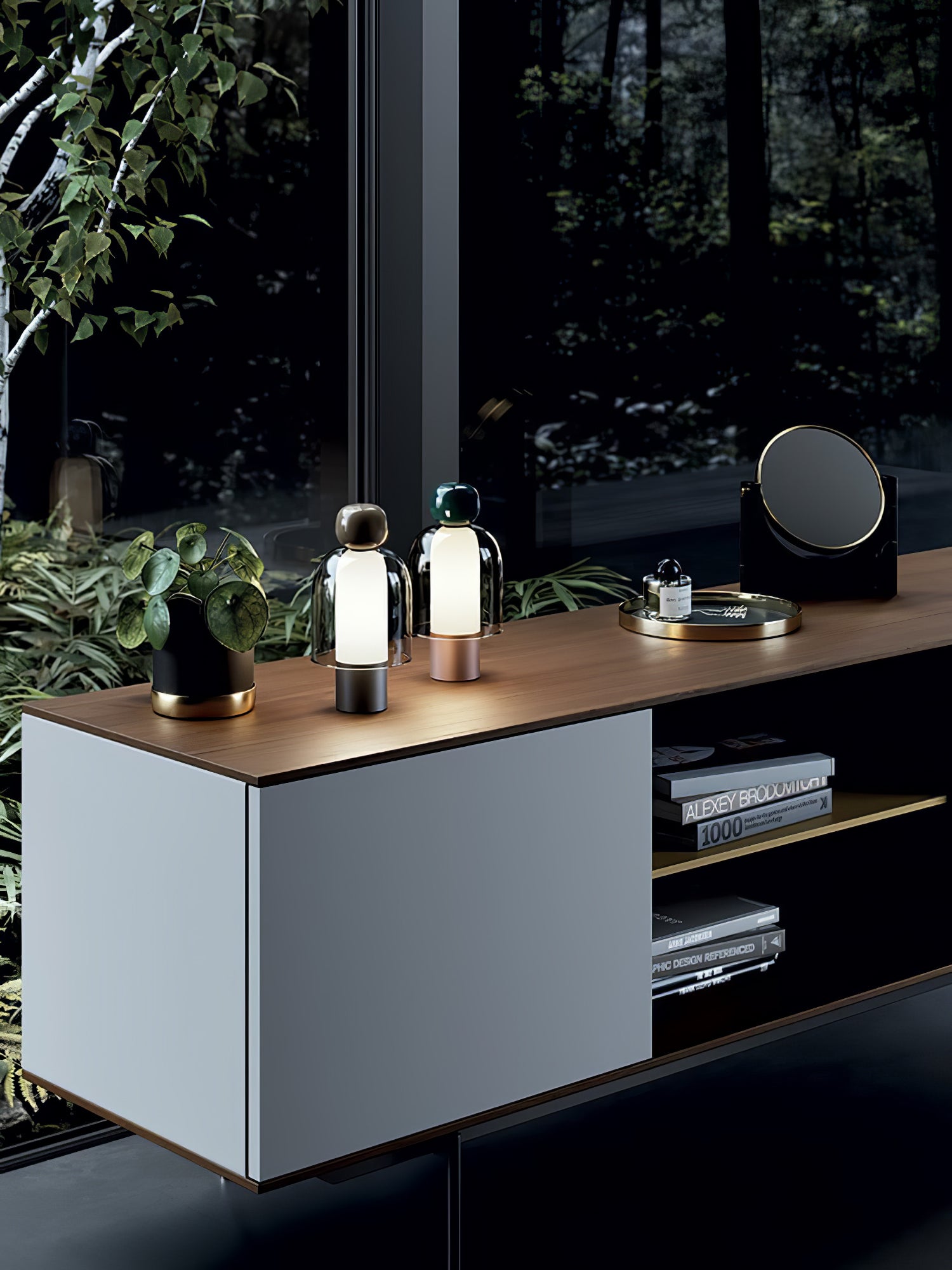 Lumina Joy Table Lamp - Modern LED Nightstand Lamp with Touch Control, Dimmable Warm White Light for Bedroom, Living Room, Office - Perfect for Reading, Relaxing & Decor