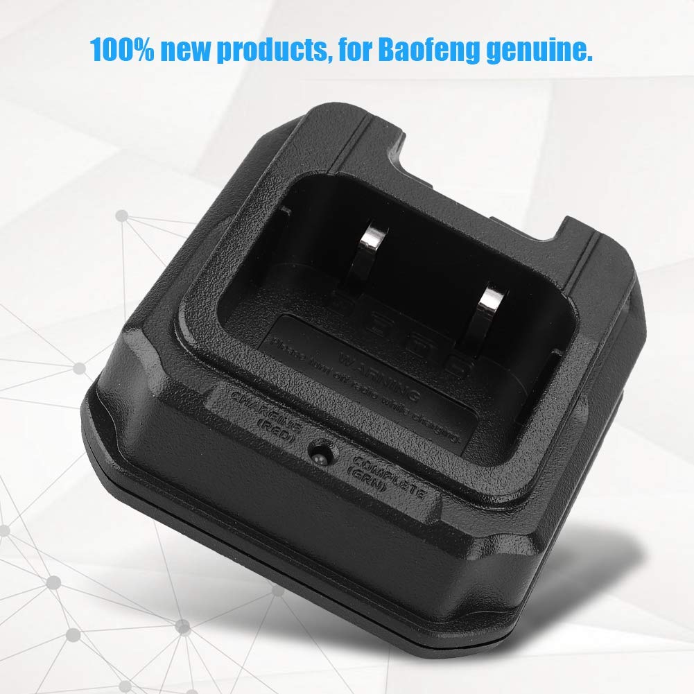Portable Charger for Baofeng UV-9R UV-9R BF-UV9R Walkie Talkies - ABS Attachment Compatible with 136-174/400-520MHz Two Way Radios & Ham Transceivers - Perfect for Outdoor Adventures, Emergency Communication, and Security Work