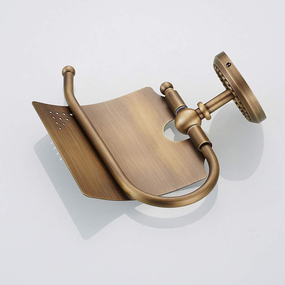 Cabilock 1-Piece Wall Mounted Paper Towel Holder & Tissue Storage Rack - Bathroom, Kitchen, Office Organization Solution