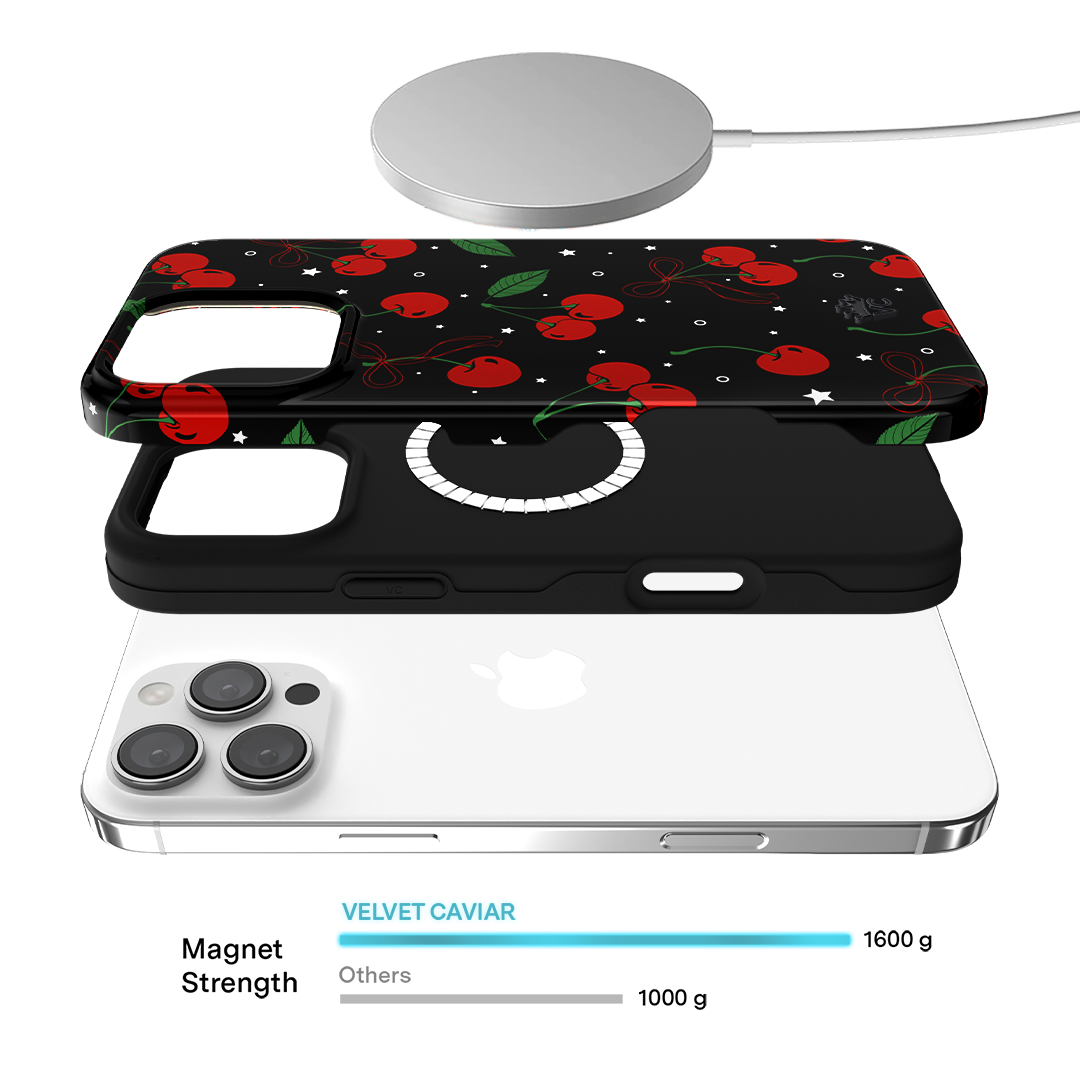 Premium Cherry On Top iPhone Case - Cute & Durable Phone Cover for iPhone [Model] - Perfect for Everyday Use, Travel & Gifting