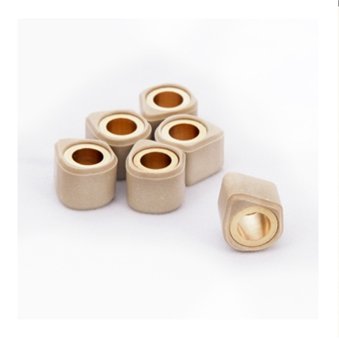 Dr. Pulley Sliding Weights (15x12) - High-Performance CVT Clutch Upgrade for Scooters & Motorcycles - Perfect for Racing, Commuting & Off-Road Adventures