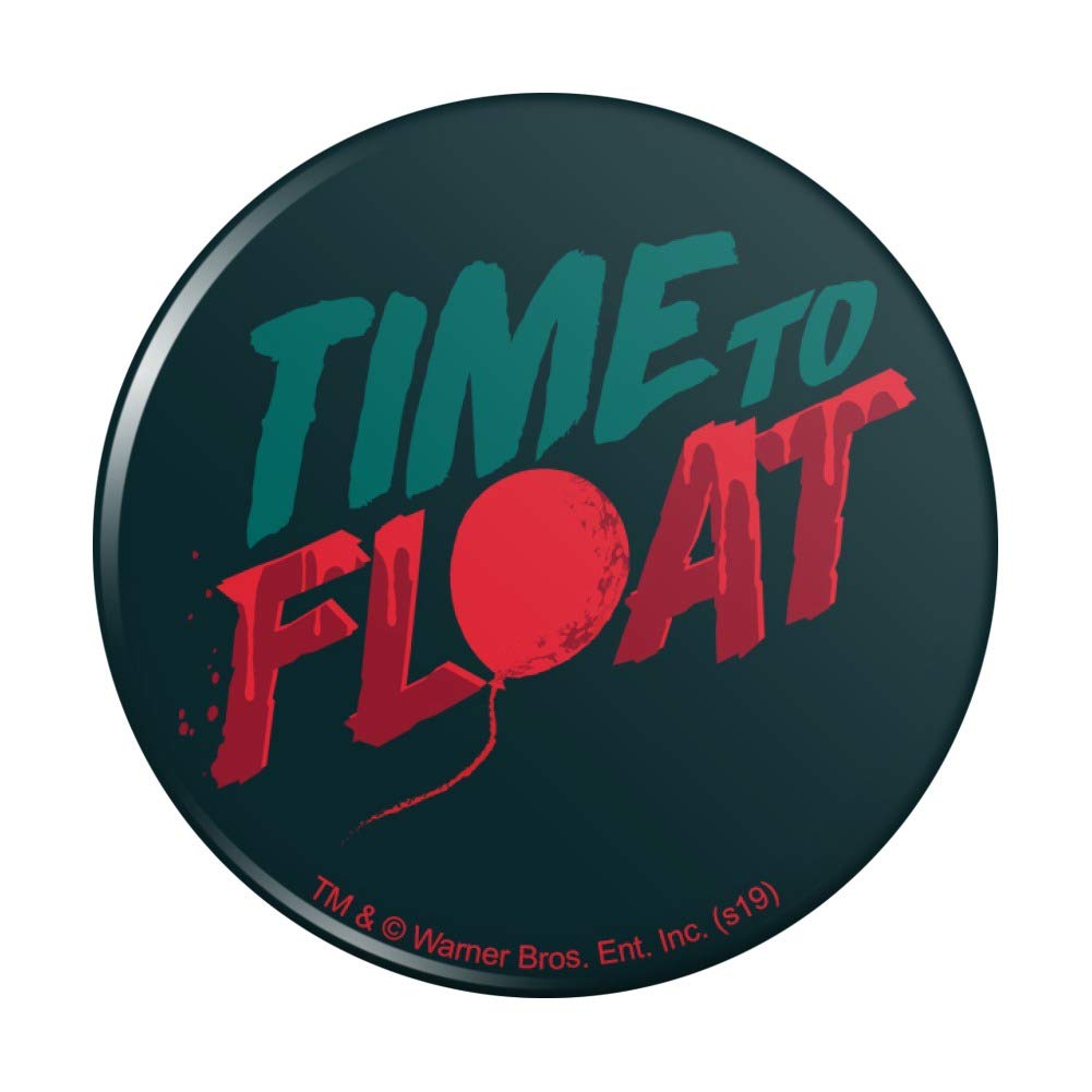 IT Chapter 2 Time to Float - Horror Movie Inspired Refrigerator Magnet for Kitchen Decor - Perfect for Horror Fans & Stephen King Collectors