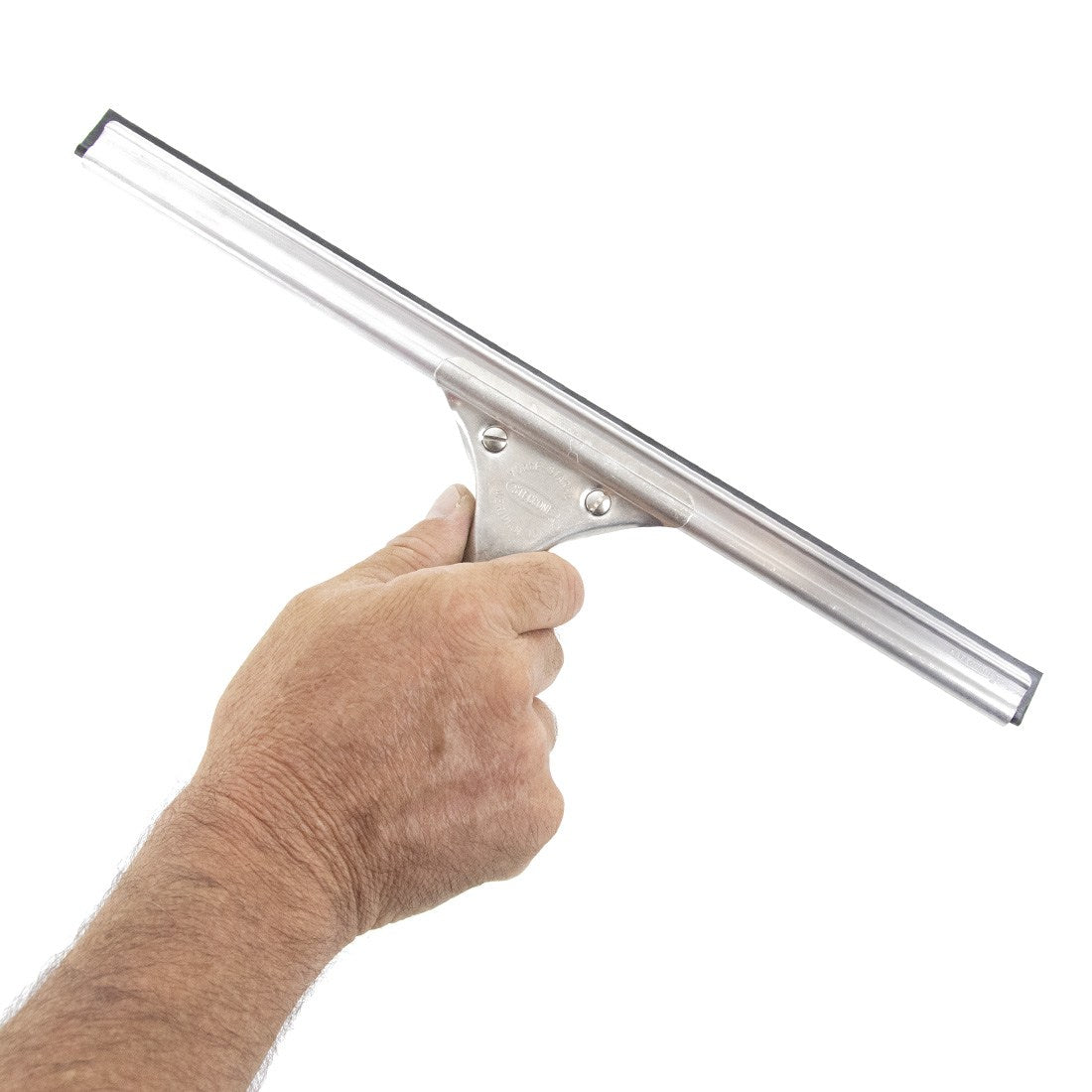 Steccone Complete Reg Clip Squeegee - Professional Window Cleaning Tool for Glass, Mirrors & Shower Doors - Perfect for Home, Office & Car Cleaning