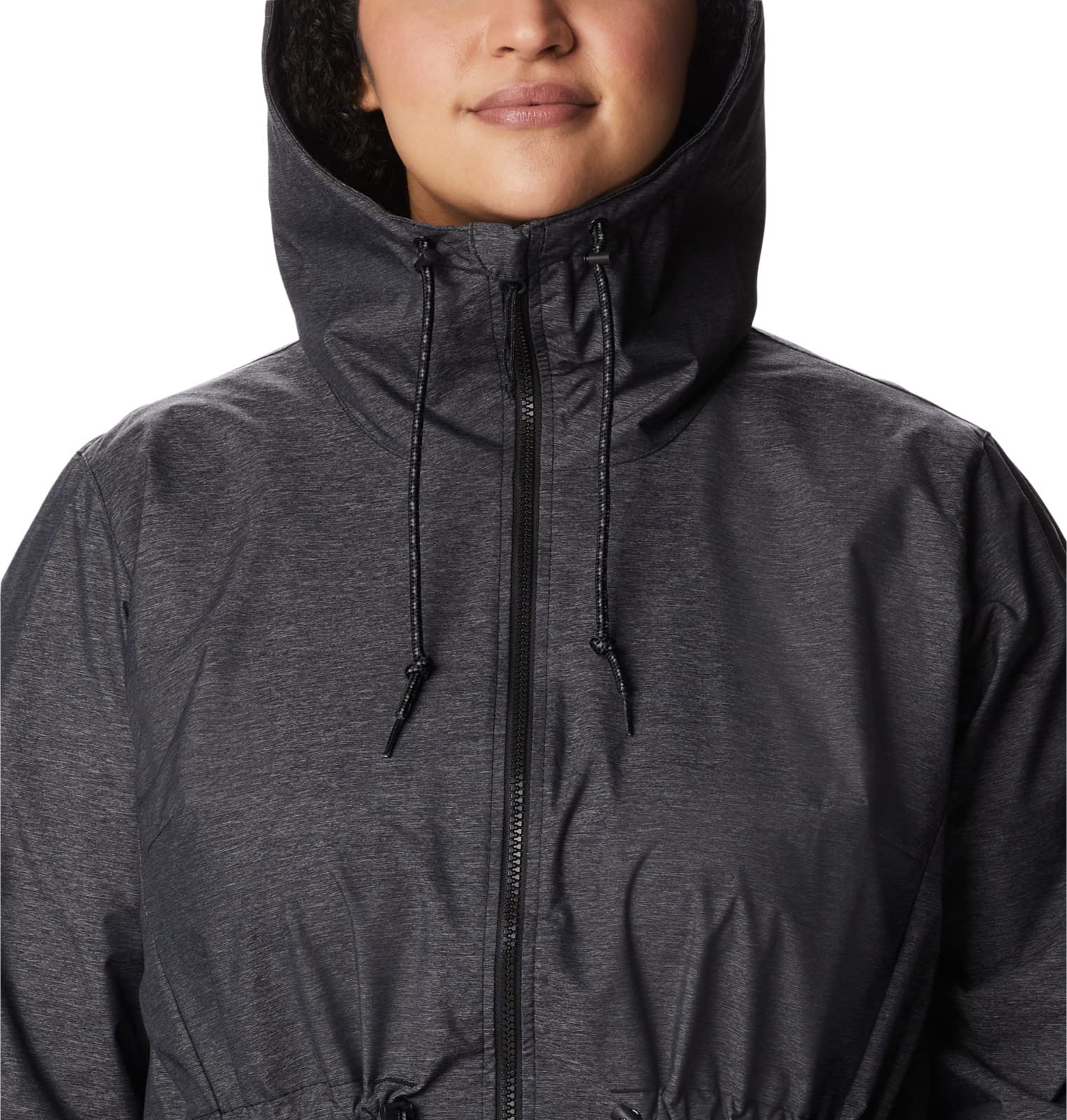 Columbia Women's Lillian Ridge Waterproof Hiking Shell Jacket - Lightweight Windproof Raincoat for Outdoor Adventures, Camping & Travel