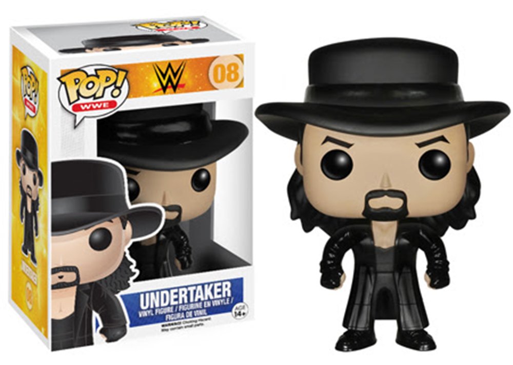 Funko Pop! WWE The Undertaker Collectible Vinyl Figure - Perfect for Wrestling Fans, Office Decor & Pop Culture Collections