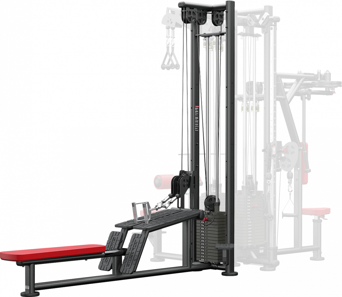 ATLANTIS NM510 Unilateral Low Row Machine - Professional Gym Equipment for Strength Training & Back Workouts - Perfect for Home Gyms & Commercial Fitness Centers