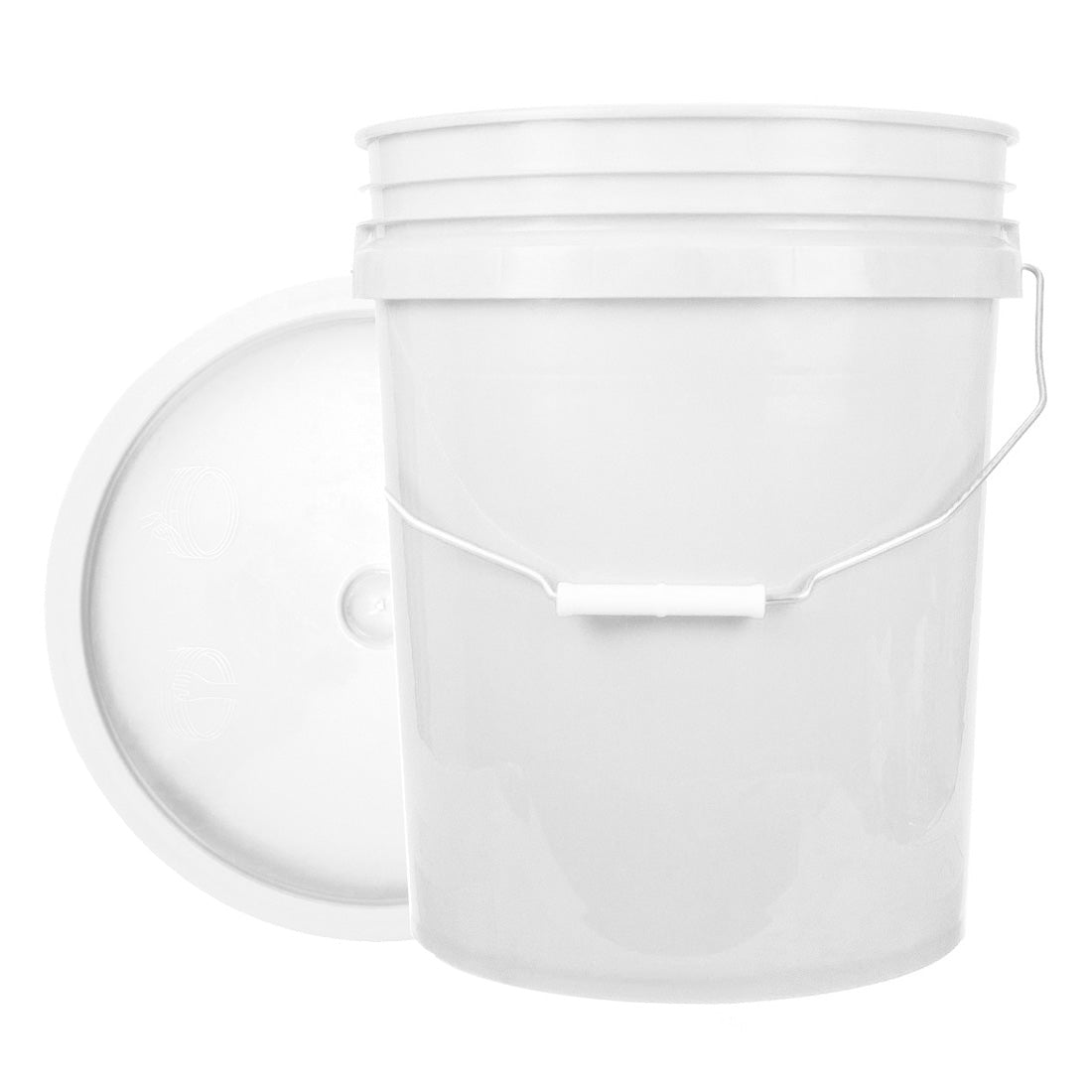 Premium Round Bucket Set for Home & Garden - Durable Plastic Storage Pails for Cleaning, Organizing, and DIY Projects - Ideal for Household, Office, and Outdoor Use