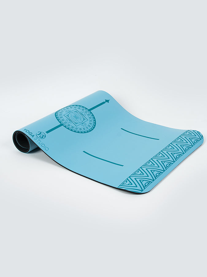 Non-Slip Yoga Knee Pad - The Grip Mini Mandala Mat for Yoga, Pilates & Meditation | Comfortable Cushion for Hard Floors | Perfect for Home Studios, Gyms & Outdoor Practice
