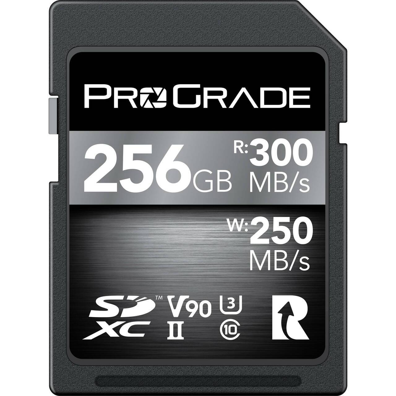 Prograde Digital 256GB UHS-II SDXC Memory Card - High-Speed Performance for 4K Video & Professional Photography - Perfect for DSLR Cameras, Drones & Action Cameras