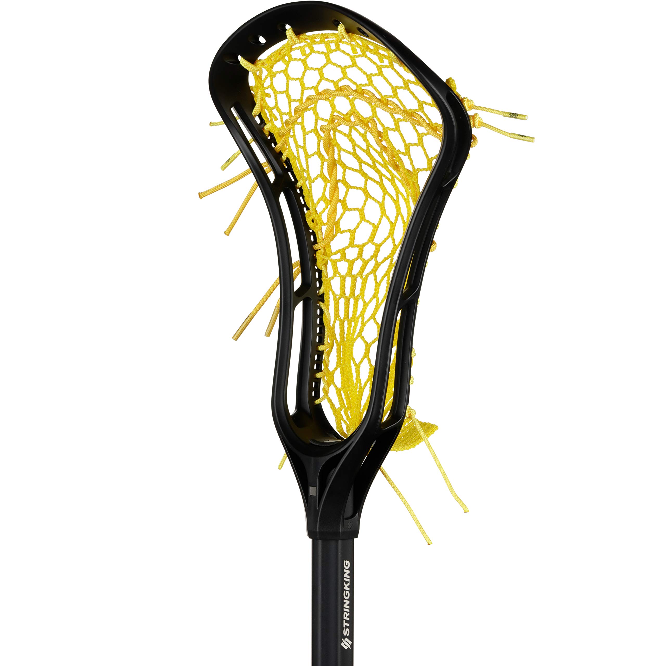StringKing Women's Complete Lacrosse Stick - Lightweight Composite Shaft & Type 4 Mesh | Perfect for Training, Games & Competitive Play