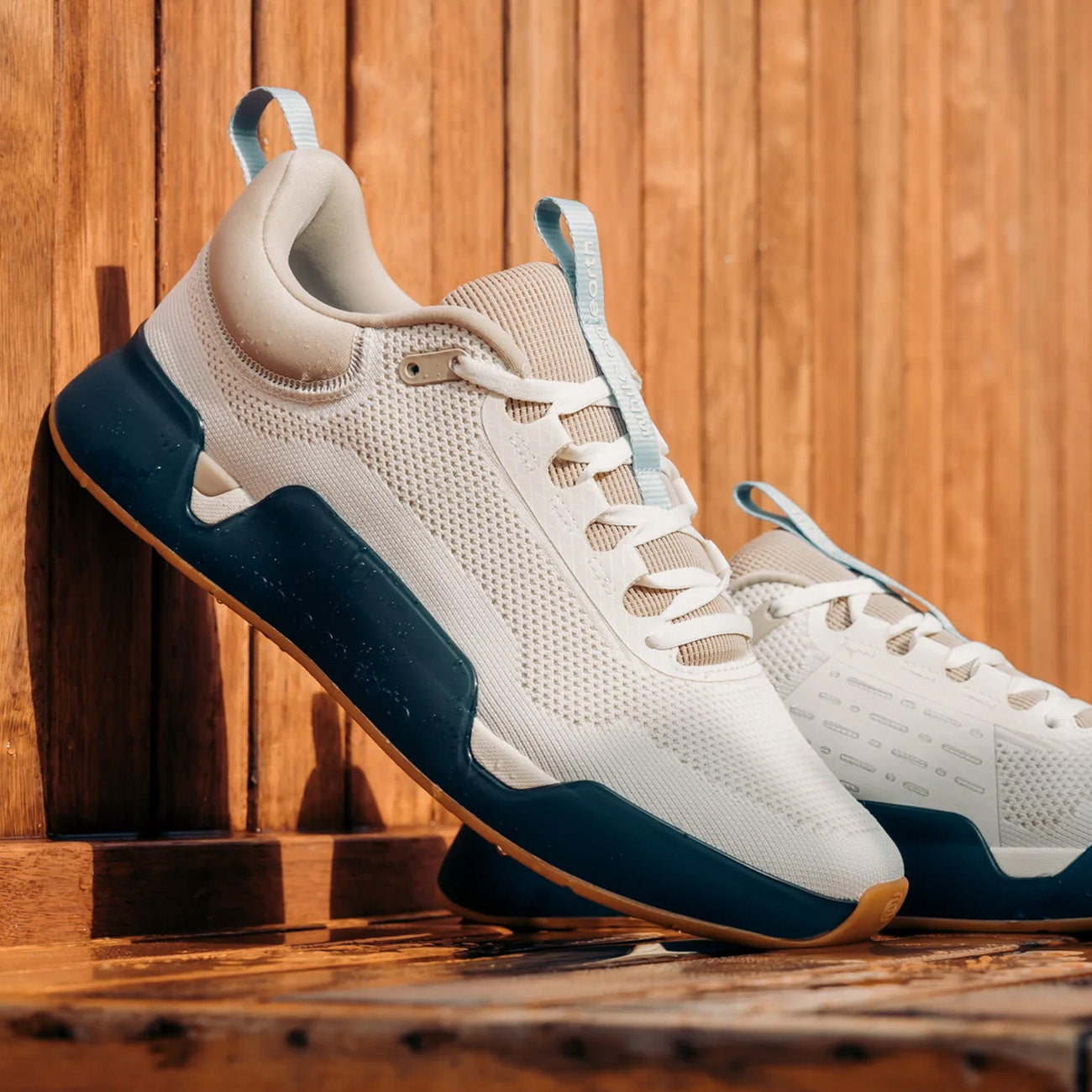 Men's White On Earth Move Trainer - Lightweight Running Shoes for Gym, Workout & Casual Wear