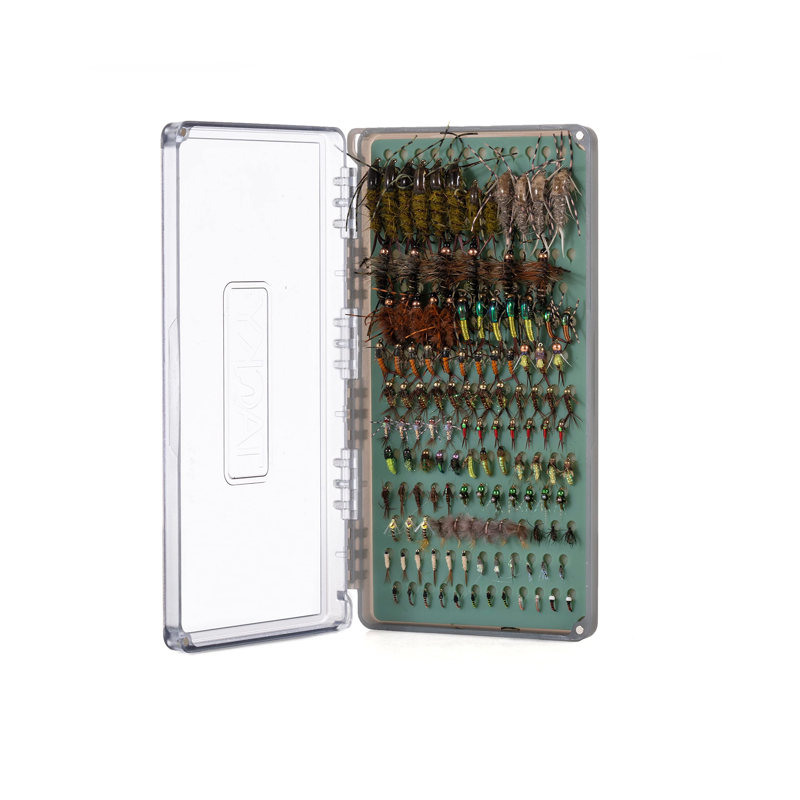 Fishpond Tacky Original Fly Box – Single Sided Silicone Slit Fly Fishing Box | Waterproof & Durable Fly Storage | Perfect for Trout, Bass & Saltwater Fly Fishing | Great for Streams, Rivers & Boat Fishing Trips