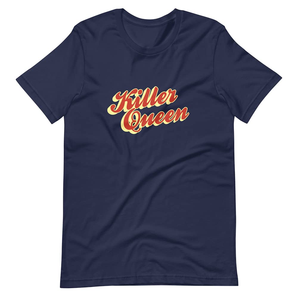 Killer Queen T-Shirt | Official Queen Band Merchandise for Fans | Vintage Rock Tee for Concerts & Casual Wear
