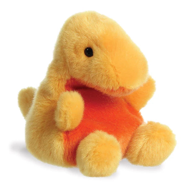 Palm Pals Thunder Bronto Dinosaur Plush Toy - Soft & Cuddly Stuffed Animal for Kids, Perfect for Playtime, Gifts & Nursery Decor