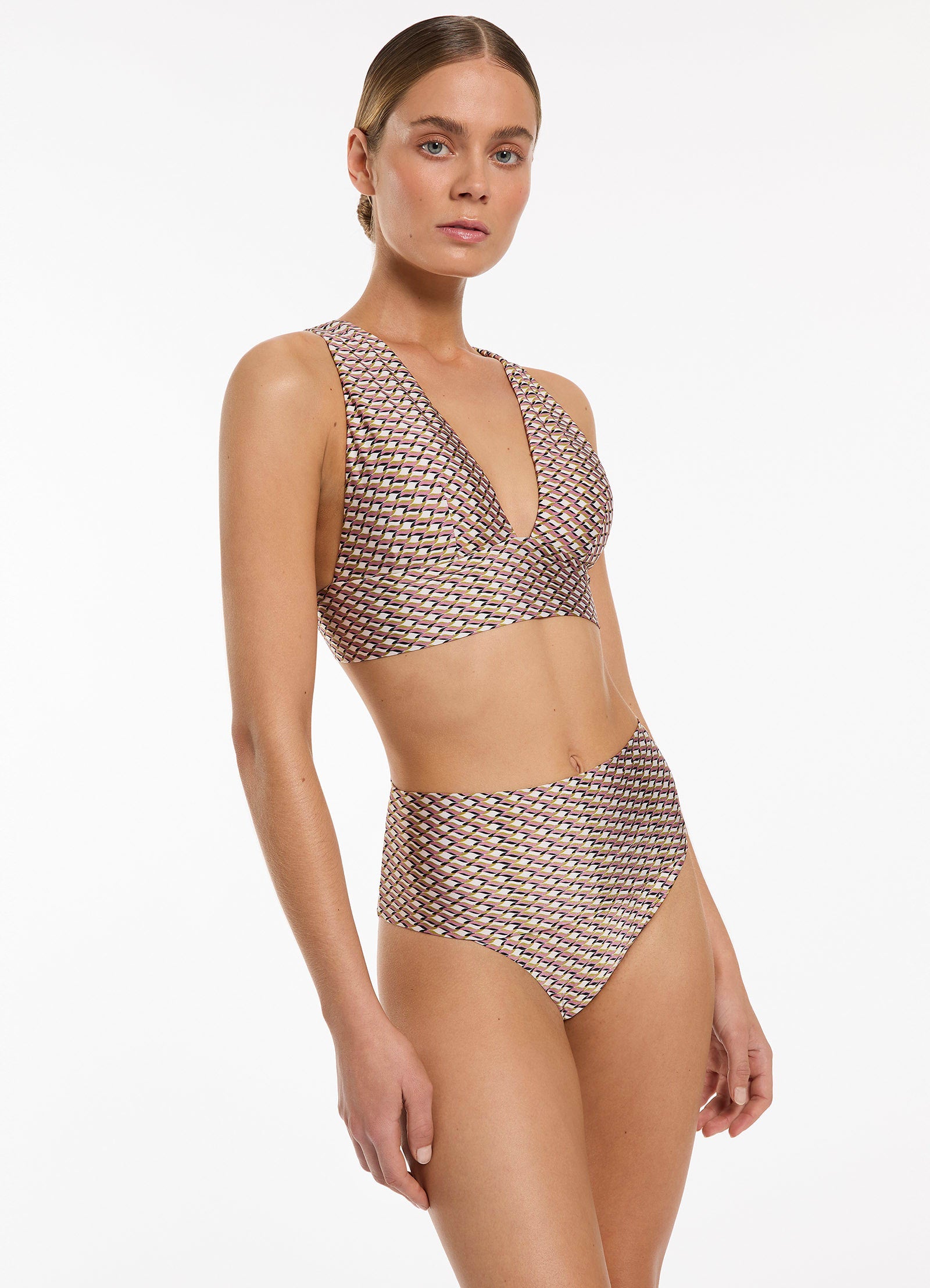Infinity Soft Tie Back Triangle Bikini Top - Women's Adjustable Swimwear for Beach & Pool - Perfect for Summer Vacation and Water Sports