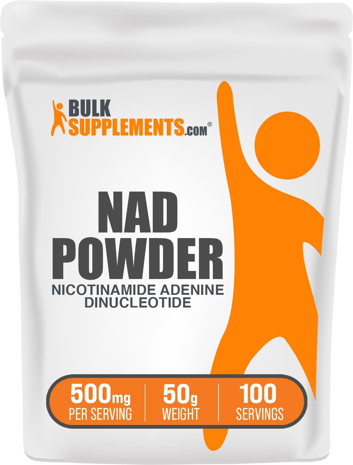 Premium NAD+ Powder (Nicotinamide Adenine Dinucleotide) - 99% Pure Anti-Aging Supplement for Cellular Energy & Metabolism Support - Perfect for Longevity Research, Athletic Performance & Wellness Routines