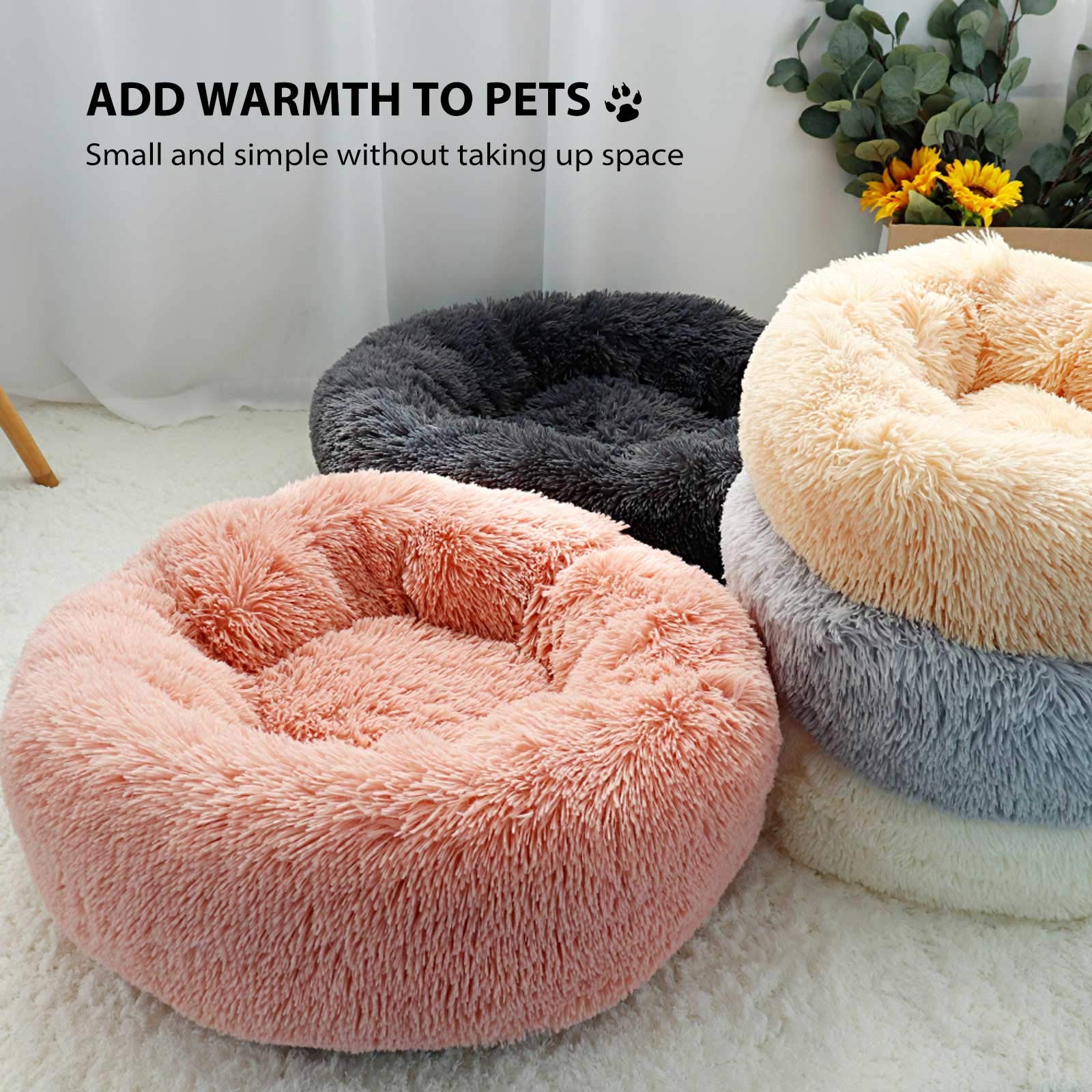 **Cozy Pet Cave Bed for Dogs & Cats - Warm & Soft Sleeping Bag, Cuddly Nest for Puppies & Kittens - Perfect for Indoor Use, Crate Training & Cold Weather Comfort**