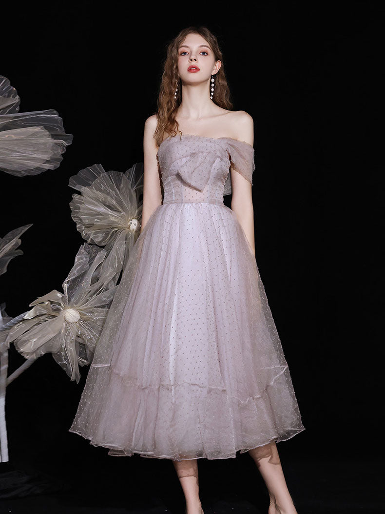 Light Pink & Purple Tulle Short Prom Dress for Homecoming, Sweetheart Neckline A-Line Party Gown - Perfect for Prom Night, Homecoming Dance & Special Occasions
