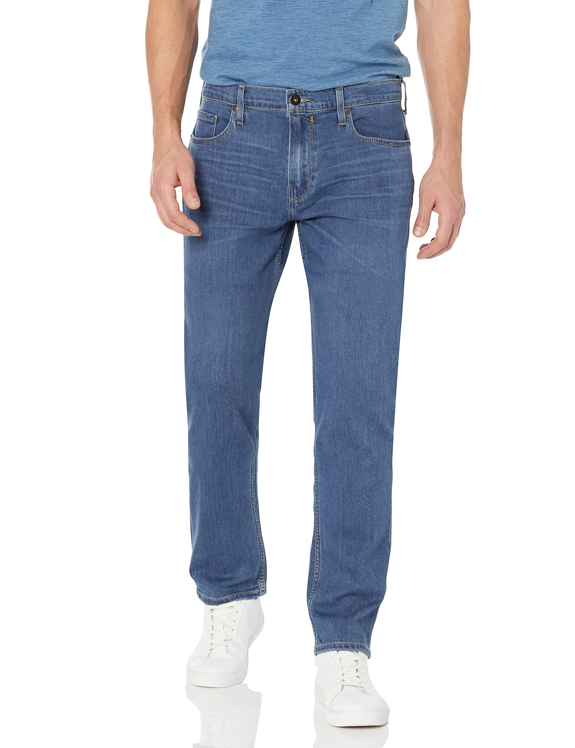 PAIGE Men's Federal Birch Slim Fit Stretch Denim Jeans - Comfortable & Stylish for Casual Wear, Office & Night Out