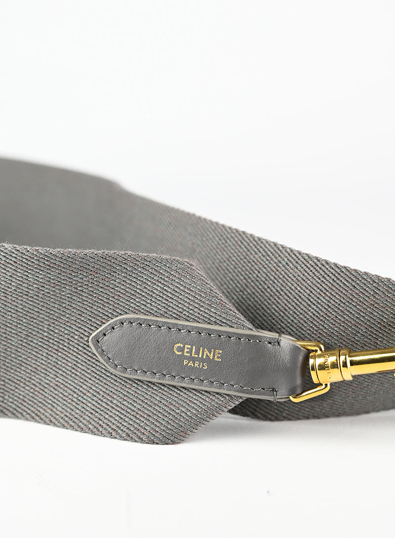 Celine Grey Fabric Crossbody Bag - Stylish & Lightweight for Women | Perfect for Work, Travel & Everyday Use