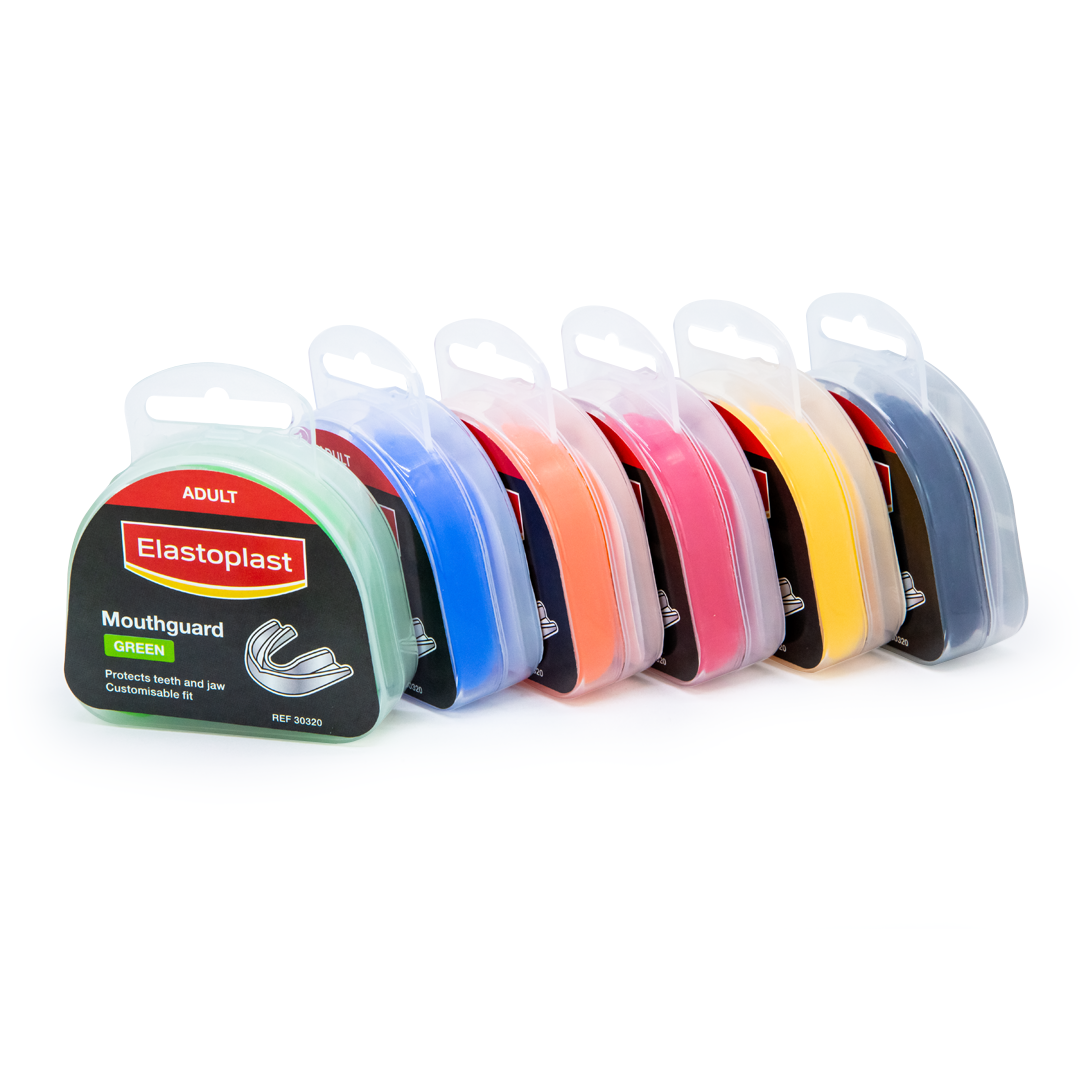 Elastoplast Adult Mouthguards for Sports & Teeth Grinding - Single Pack - Comfortable Night Guard for Boxing, MMA, and Sleep Bruxism Protection