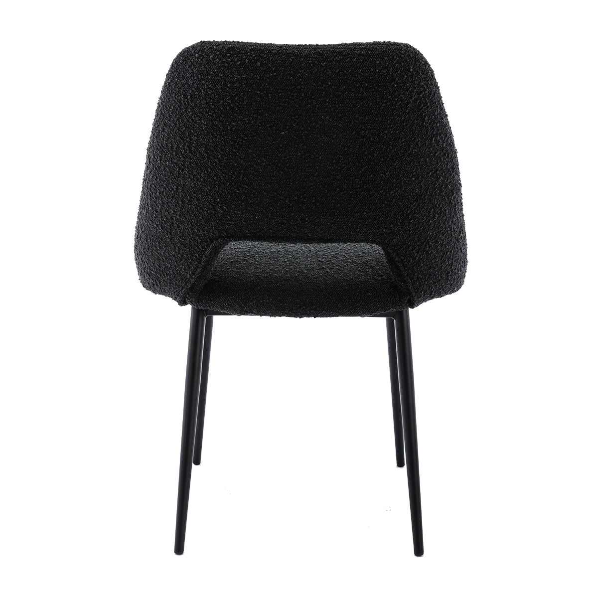Belmont Boucle Dining Chair - Modern Upholstered Accent Chair for Kitchen, Dining Room & Office - Comfortable & Stylish Seating Solution