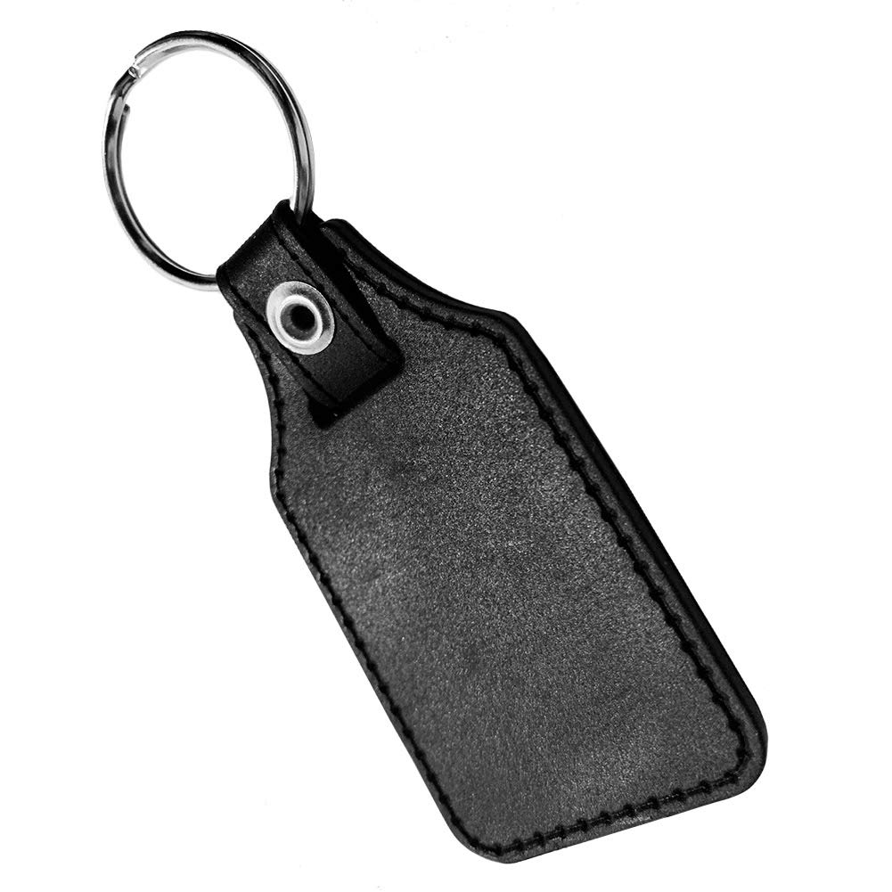 Thin Blue Line Keychain - Brotherhood Law Enforcement Ribbon Design Heavy Duty Key Ring for Men & Women - Perfect for Police Officers, First Responders & Supporters