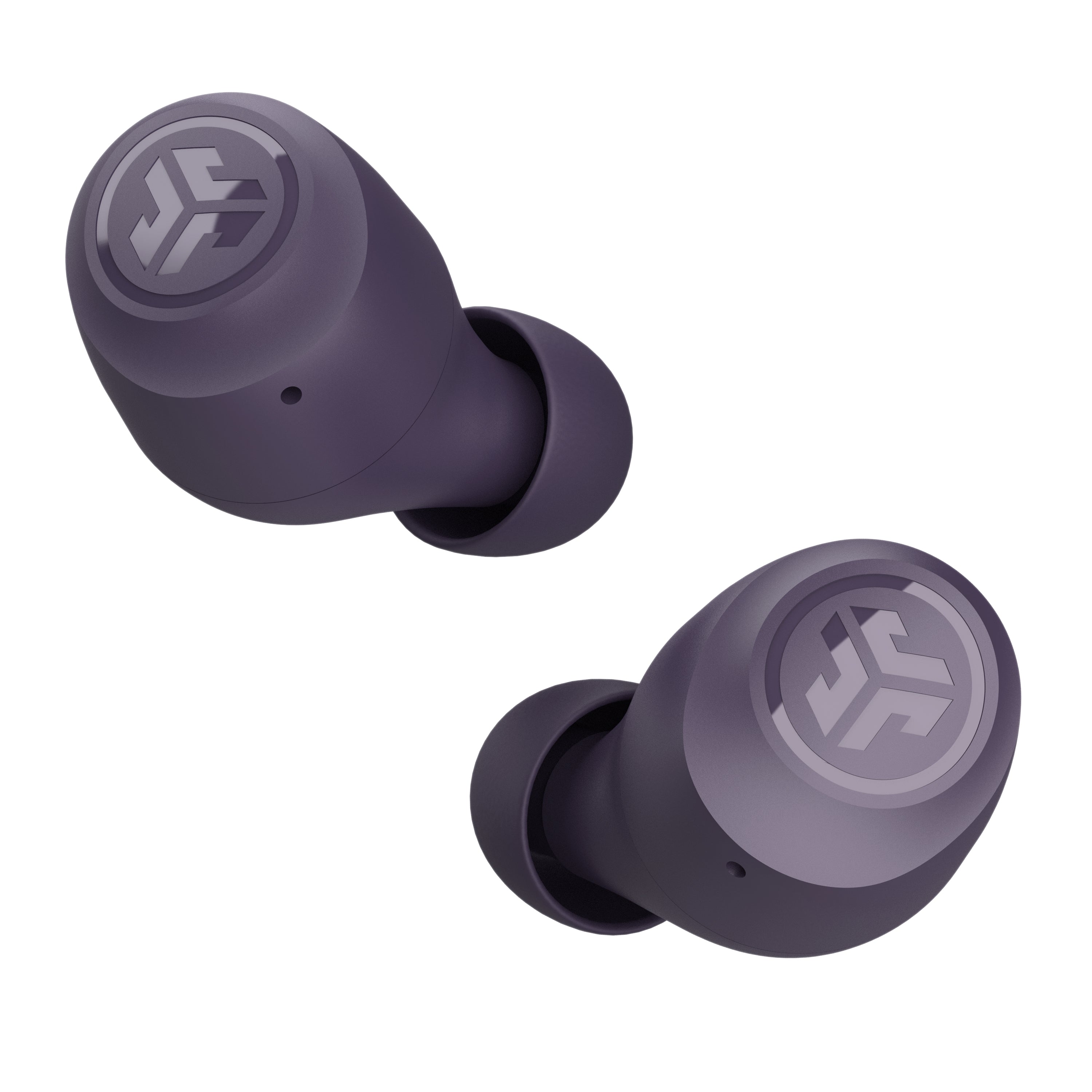 GO POP+ True Wireless Bluetooth Earbuds with Mic - Violet Purple Wireless Headphones for Running, Gym, Workout & Travel