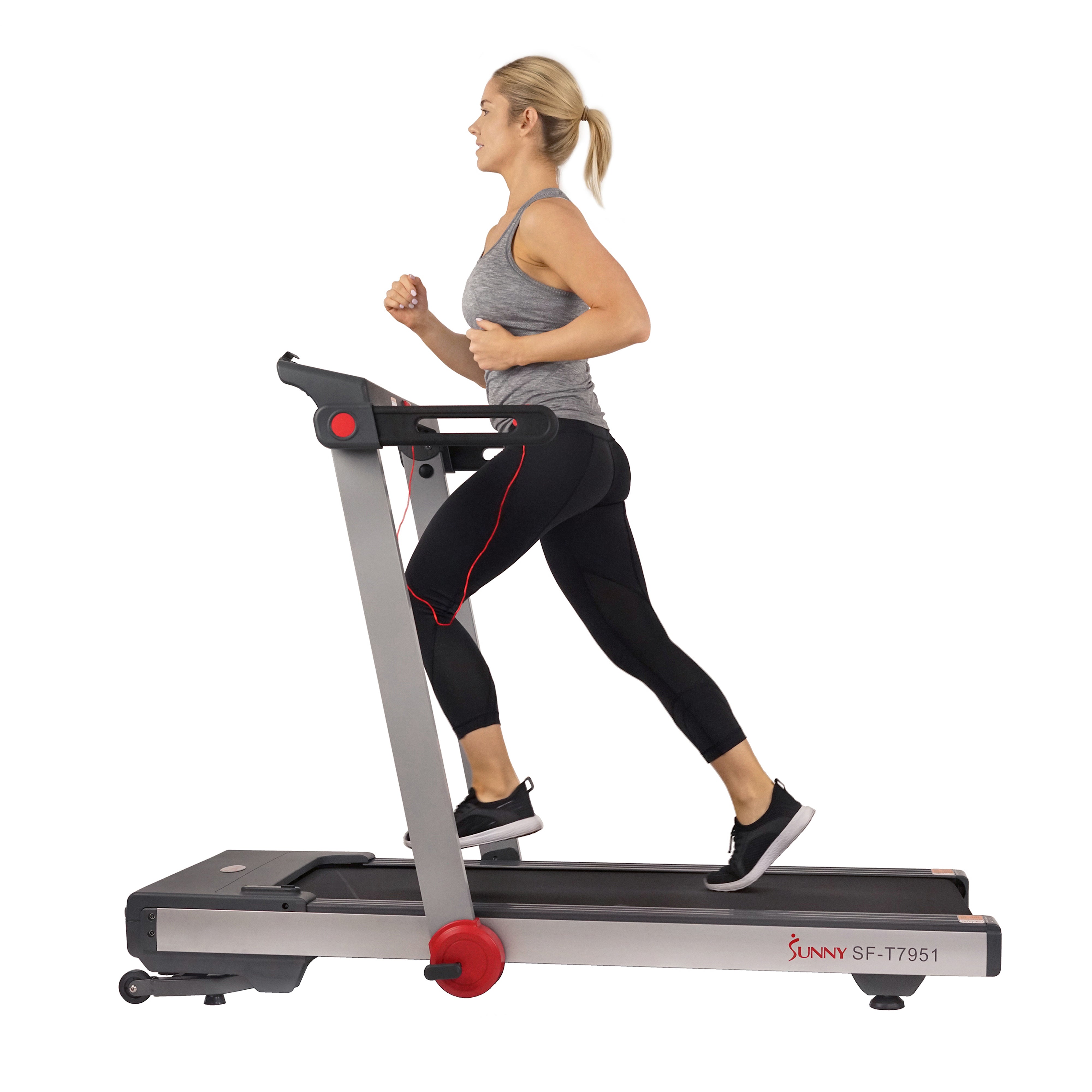Auto Incline Treadmill - Motorized Folding Treadmill for Home Gym with 12% Incline, 300 lb Capacity - Perfect for Cardio, Running & Weight Loss Workouts