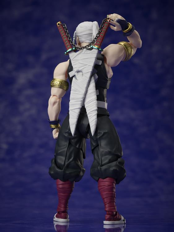 Aniplex BUZZmod 1/12 Scale Action Figure - Demon Slayer: Kimetsu no Yaiba Tengen Uzui Collectible Model for Anime Fans | Perfect for Display, Cosplay, and Anime Collections