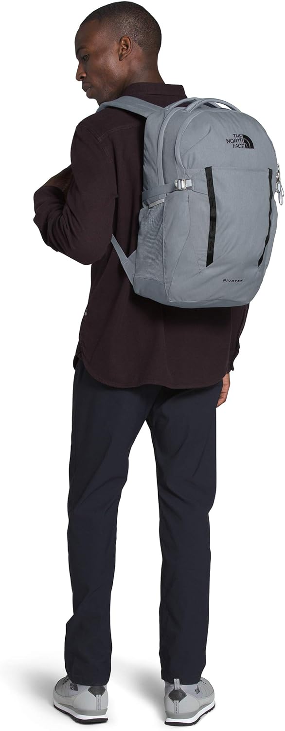 The North Face Pivoter Backpack - Lightweight Hiking Daypack for Men & Women, Water-Resistant Laptop Backpack for Travel, School & Outdoor Adventures