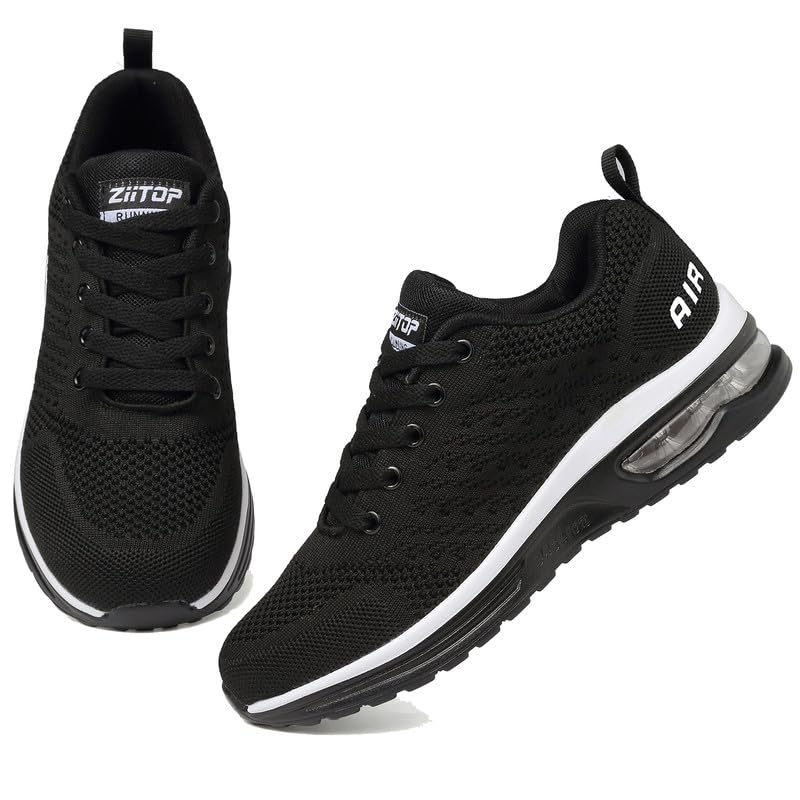 Women's Running Shoes - Lightweight Air Cushion Athletic Sneakers with Breathable Mesh for Walking, Training & Gym Workouts | Non-Slip Tennis Shoes for Jogging & Casual Wear