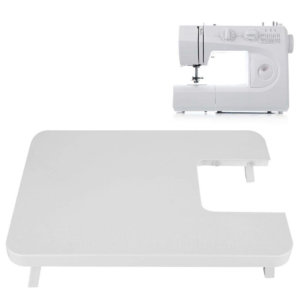 Mini Plastic Sewing Machine Extension Table - Compact Desktop Workspace for Quilting, Crafting & DIY Projects
